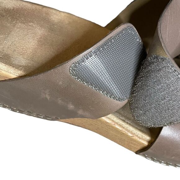 DANSKO Lacee Wedge Sandal Brown Size 38 = US Size 7.5 - Size 8 - Picture 8 of 9